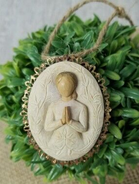 Willow Tree Metal Edged Ornament ( A Tree A Prayer)